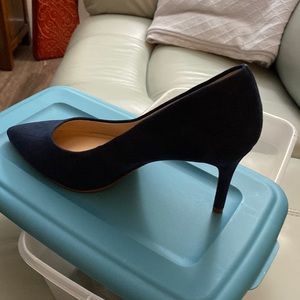 Blue Suede Pumps New never worn